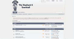 Desktop Screenshot of e6townhall.com