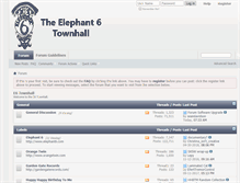 Tablet Screenshot of e6townhall.com
